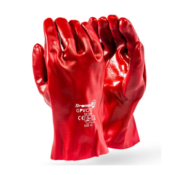 glove pvc wrist length