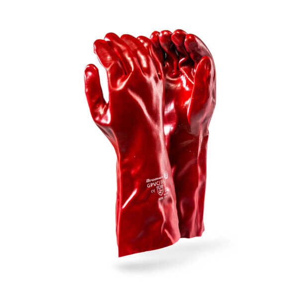 glove pvc, elbow 35cm